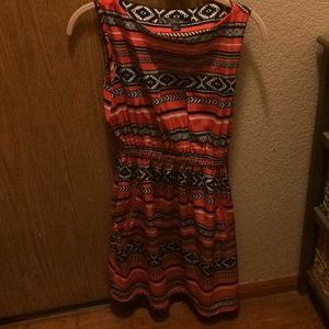 New Pattern pink dress